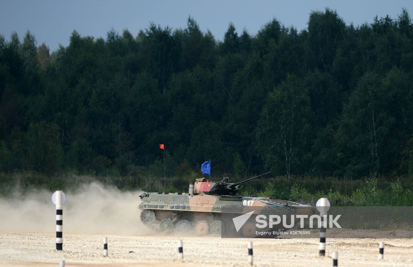 The Suvorov Onslaught competition of BMP-2 infantry combat vehicles. Day Two