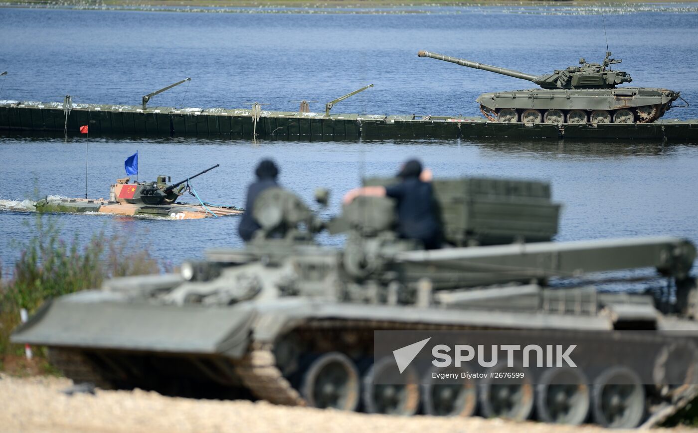 The Suvorov Onslaught competition of BMP-2 infantry combat vehicles. Day Two