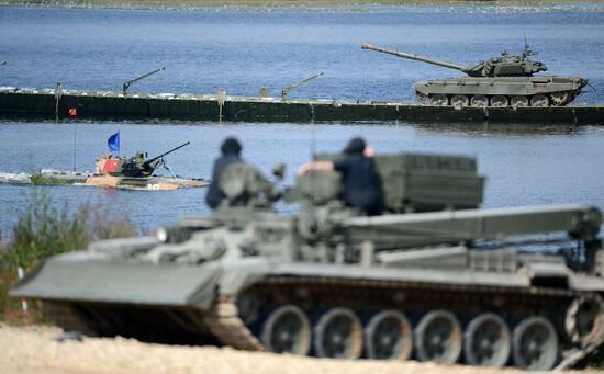The Suvorov Onslaught competition of BMP-2 infantry combat vehicles. Day Two
