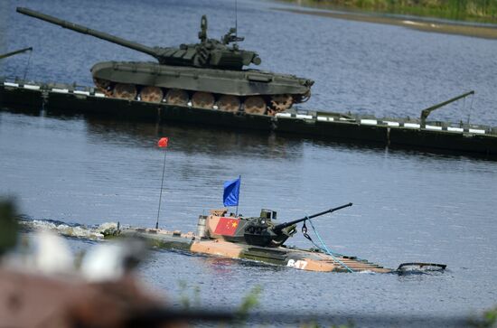 The Suvorov Onslaught competition of BMP-2 infantry combat vehicles. Day Two