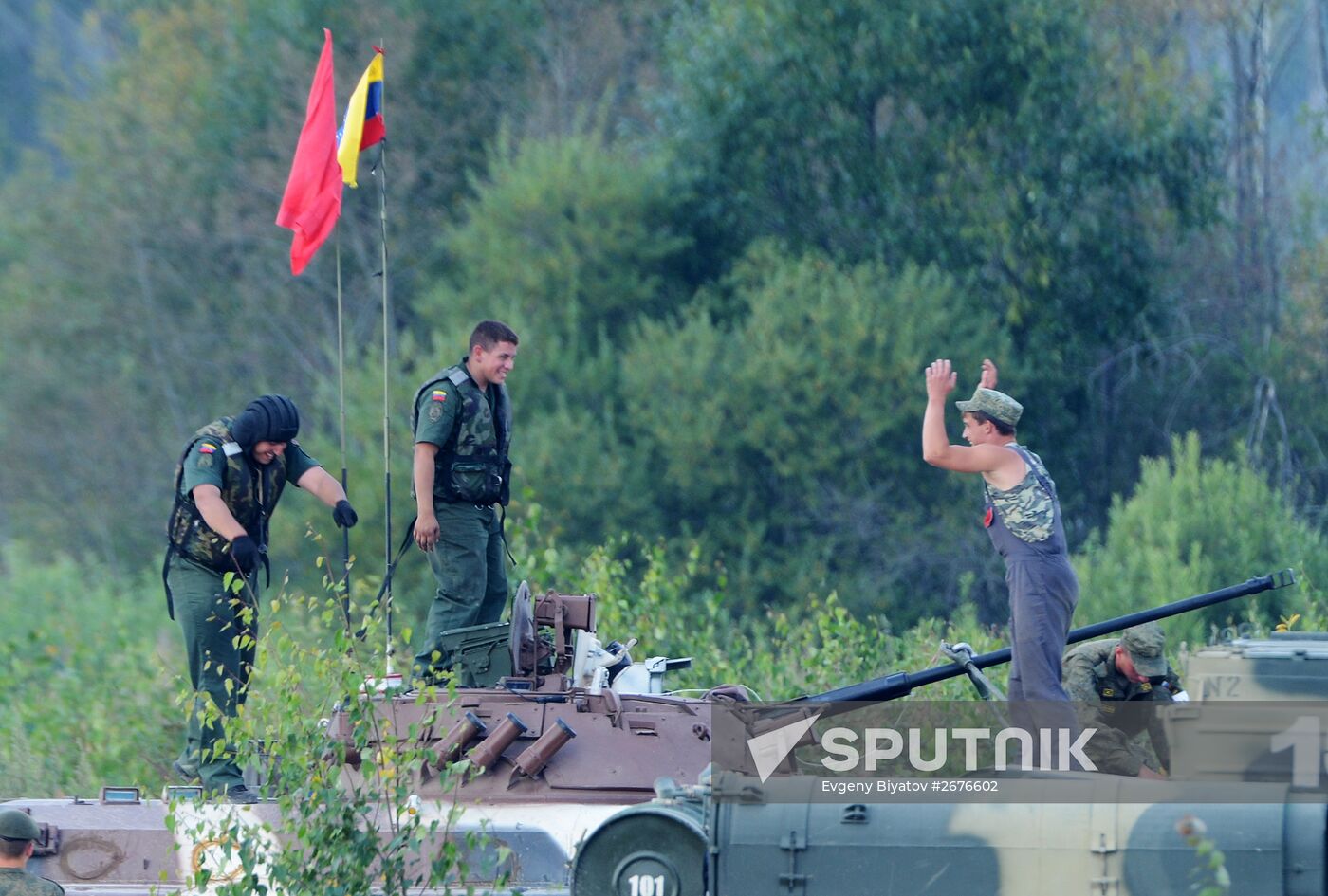 The Suvorov Onslaught competition of BMP-2 infantry combat vehicles. Day Two