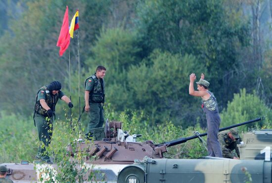 The Suvorov Onslaught competition of BMP-2 infantry combat vehicles. Day Two