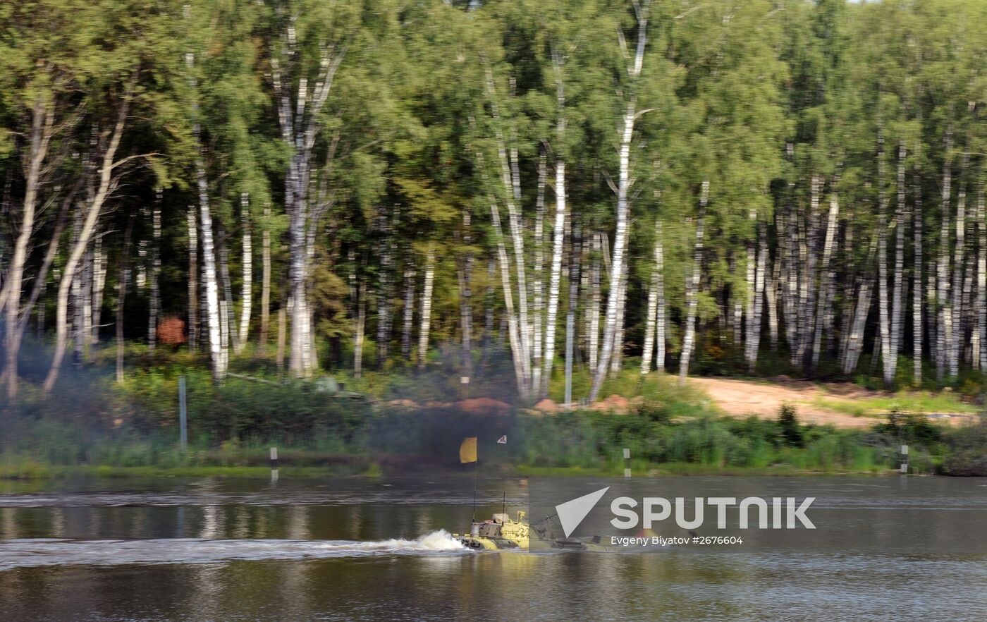The Suvorov Onslaught competition of BMP-2 infantry combat vehicles. Day Two
