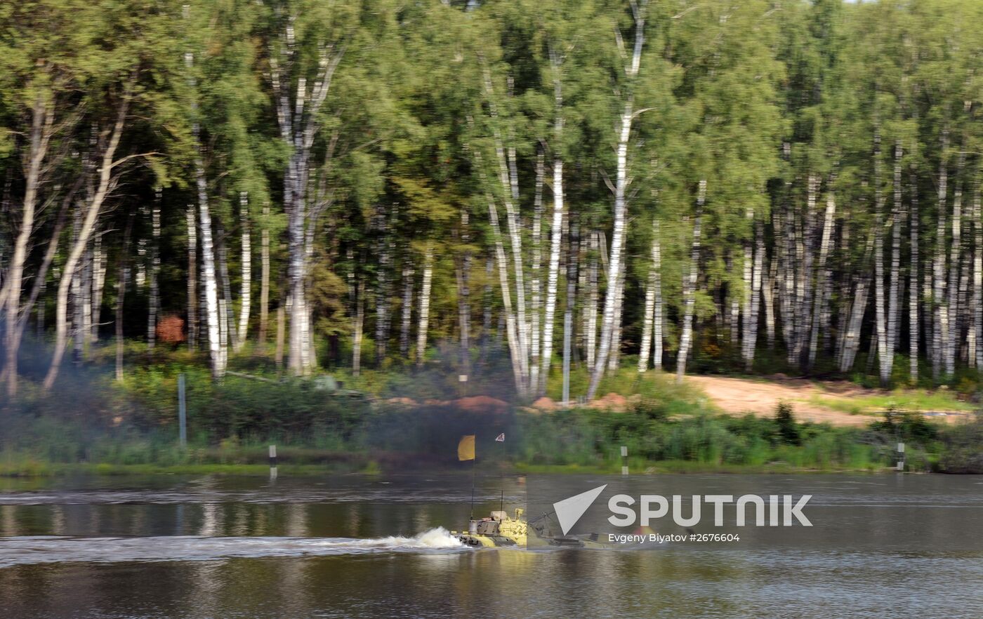 The Suvorov Onslaught competition of BMP-2 infantry combat vehicles. Day Two