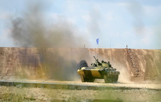 The Suvorov Onslaught competition of BMP-2 infantry combat vehicles. Day Two