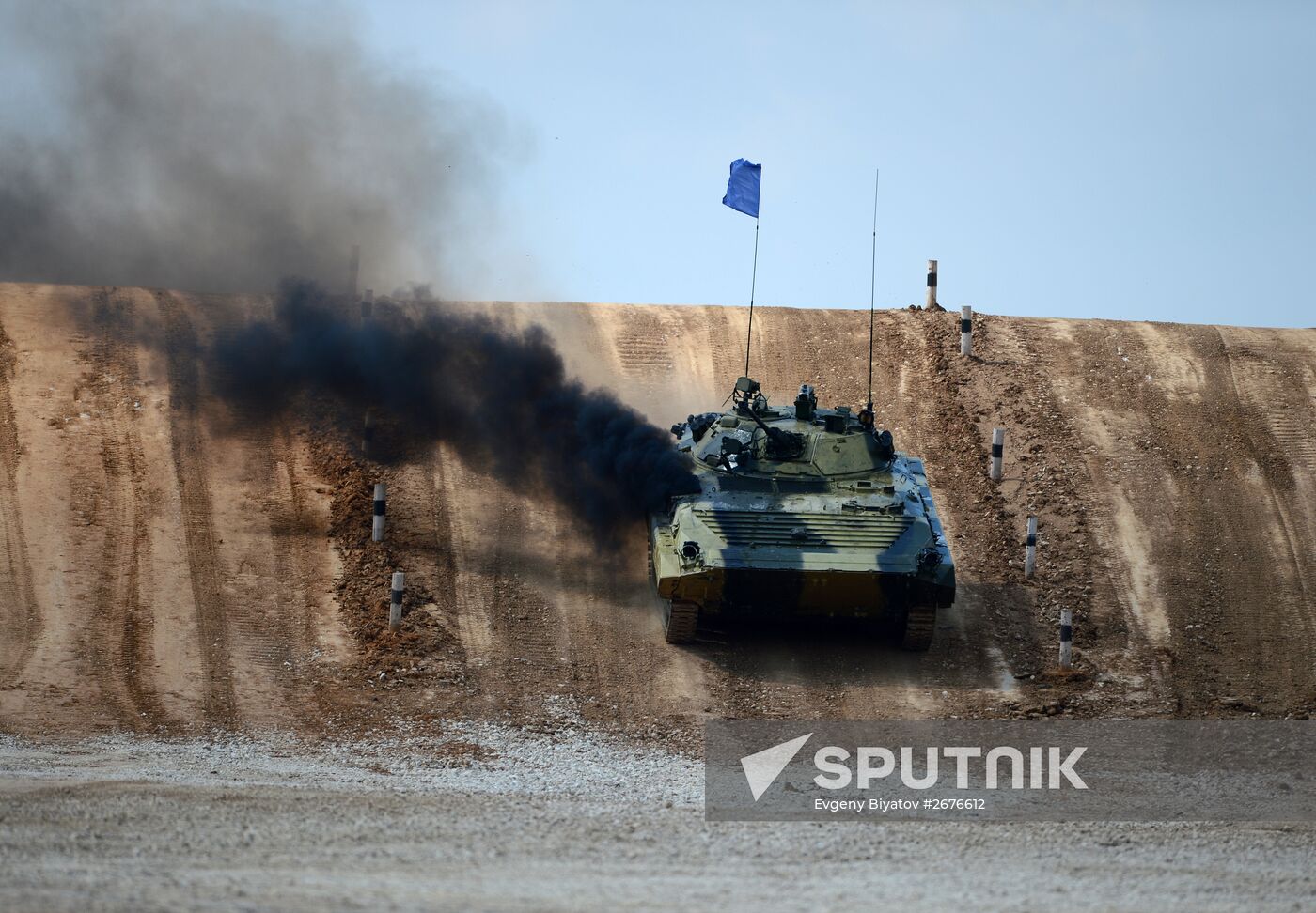 The Suvorov Onslaught competition of BMP-2 infantry combat vehicles. Day Two