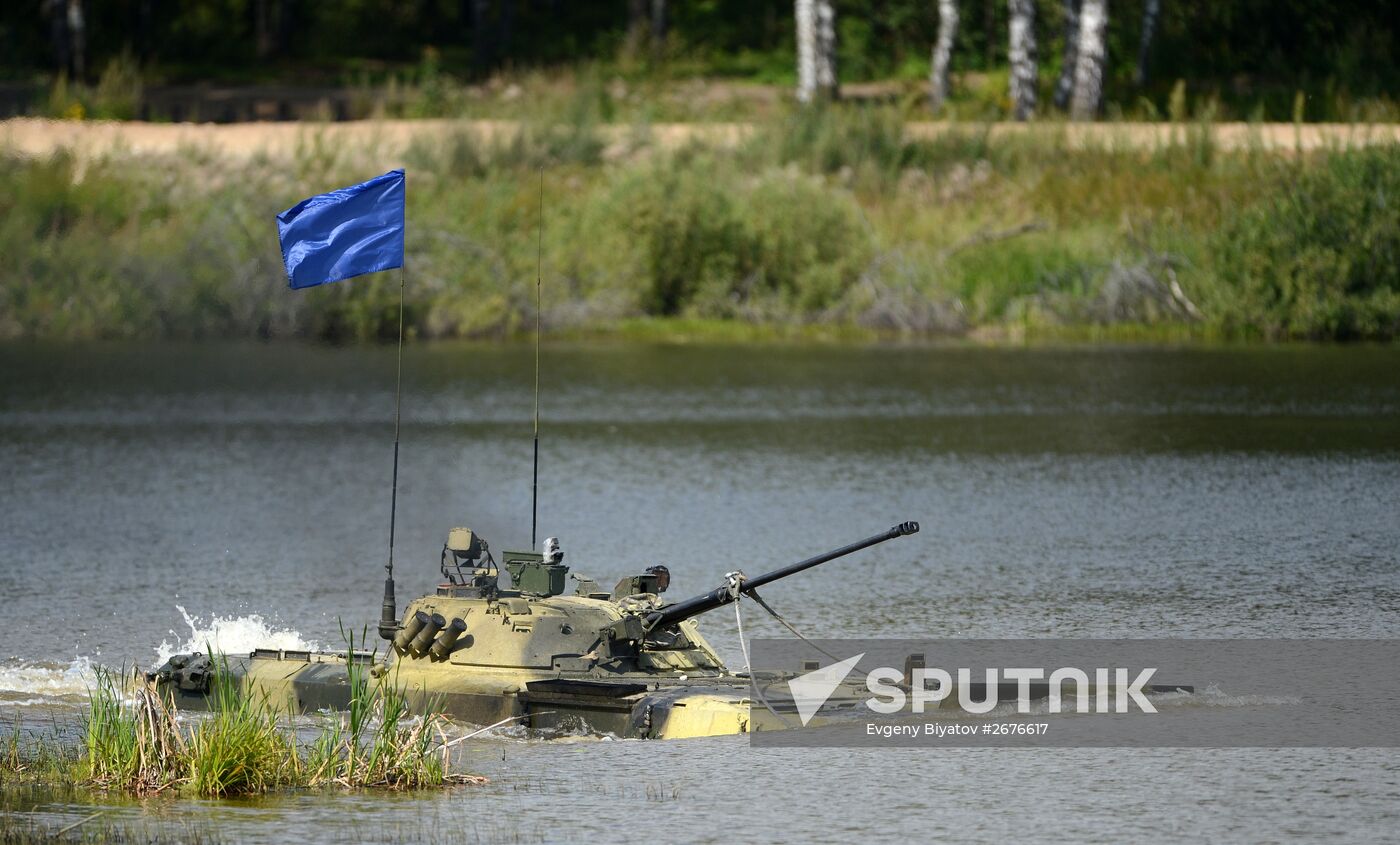 The Suvorov Onslaught competition of BMP-2 infantry combat vehicles. Day Two