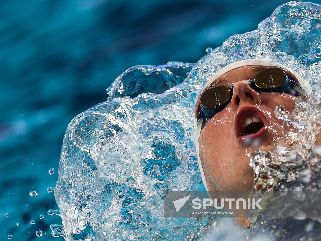 2015 FINA World Championships. Swimming. Day Six. Evening session