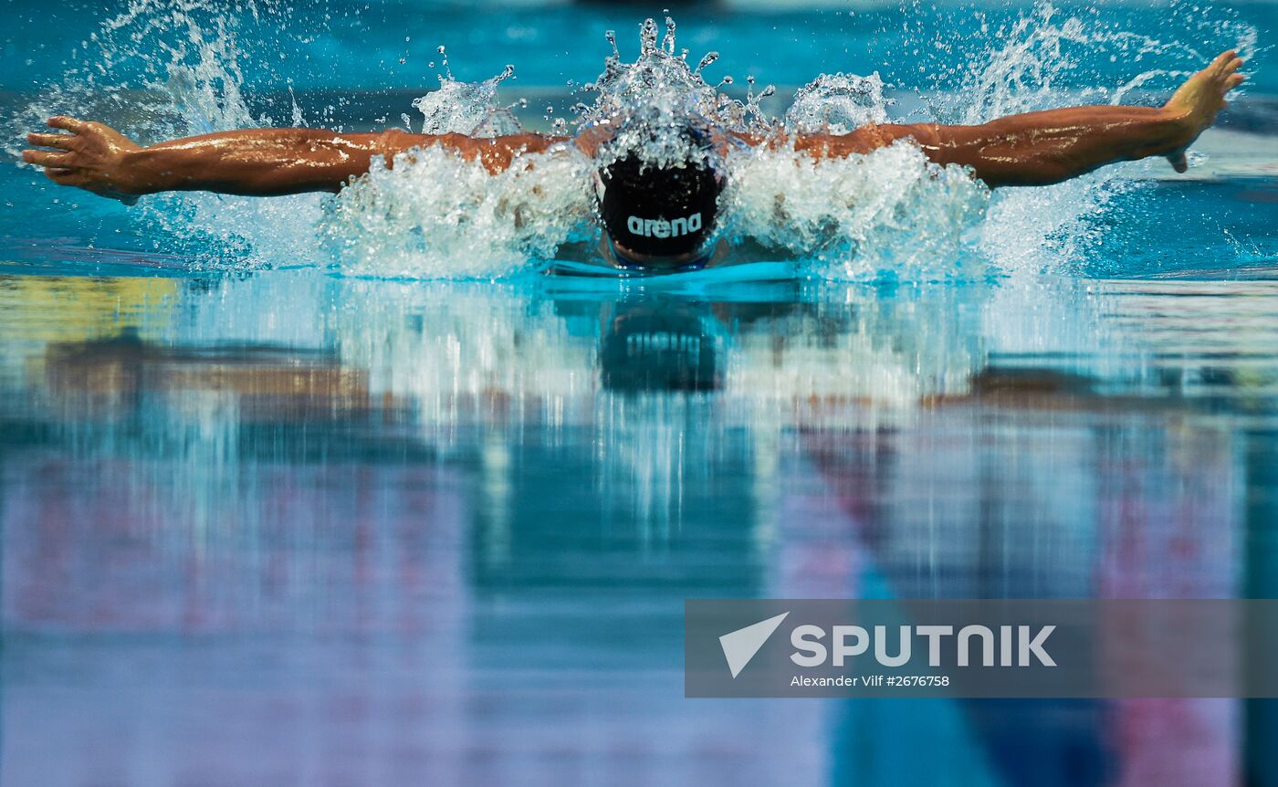 2015 FINA World Championships. Swimming. Day Six. Evening session
