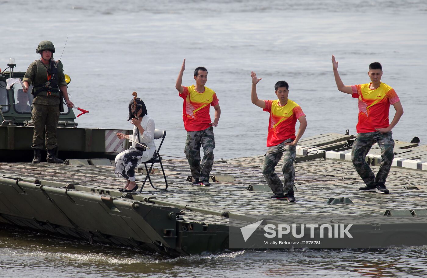 Open Water engineering troops competition