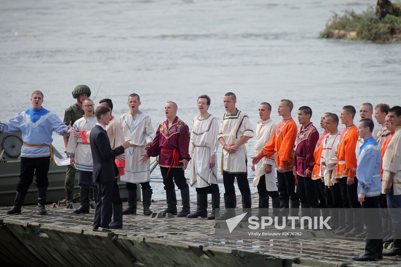 Open Water engineering troops competition