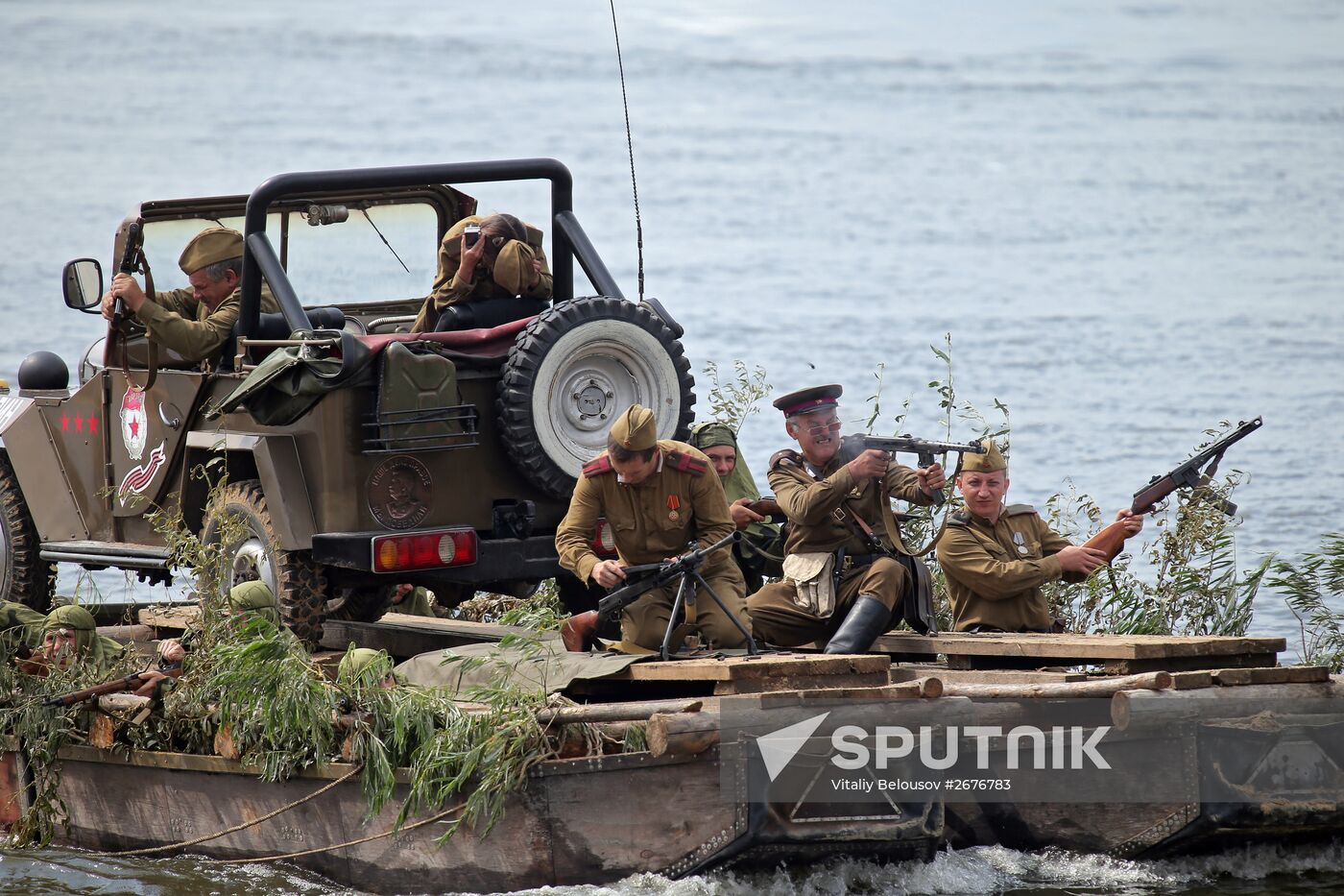 Open Water engineering troops competition