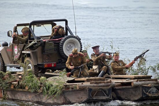 Open Water engineering troops competition