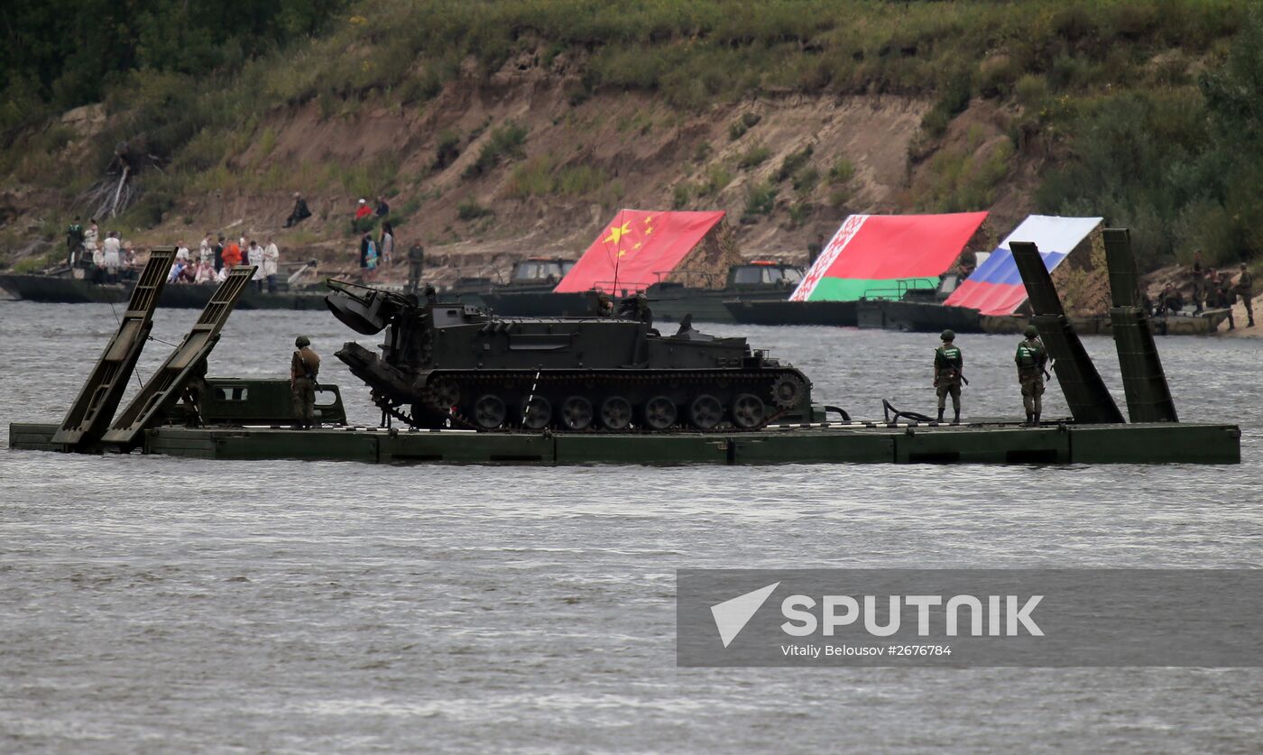 Open Water engineering troops competition