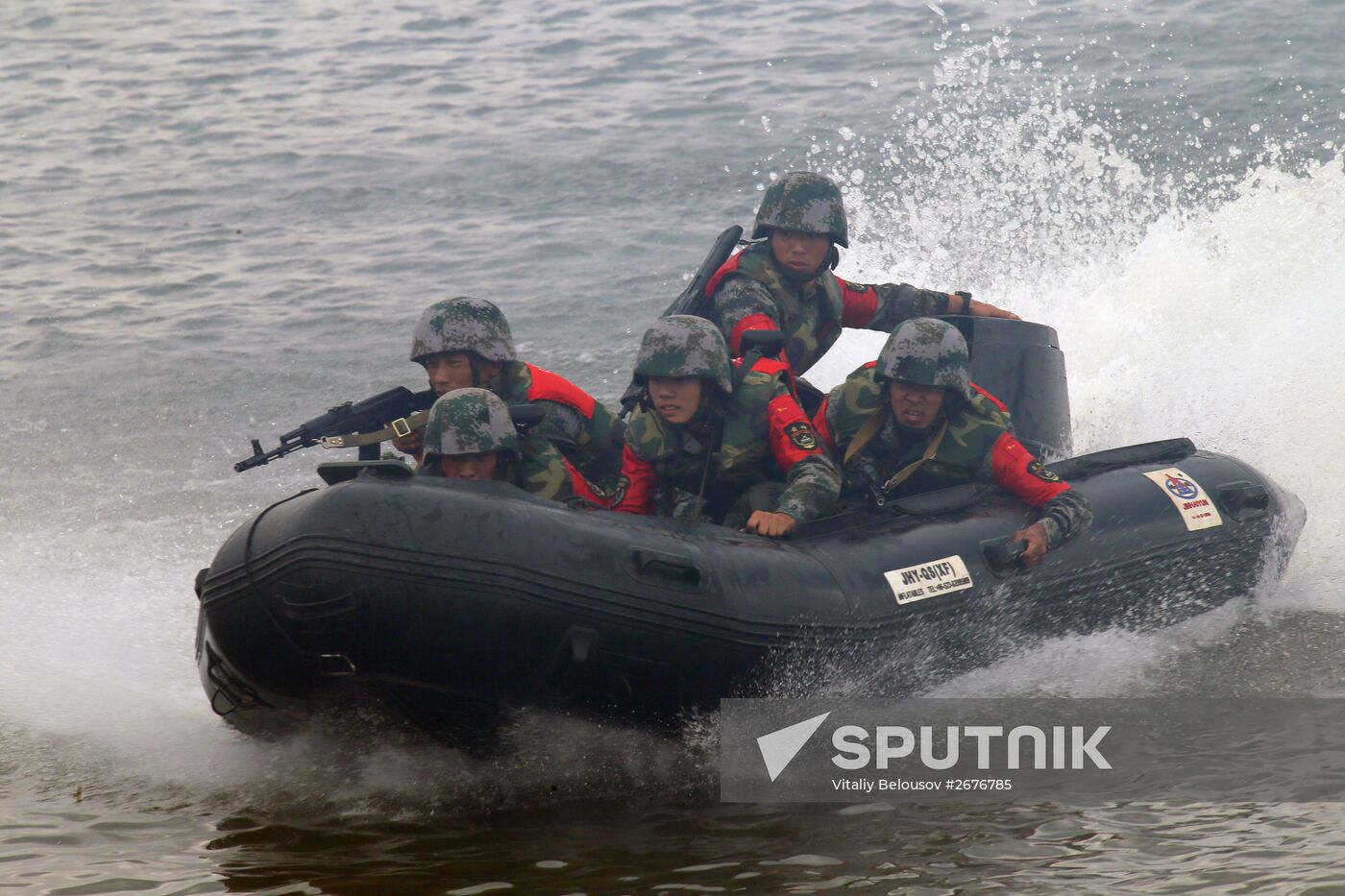 Open Water engineering troops competition