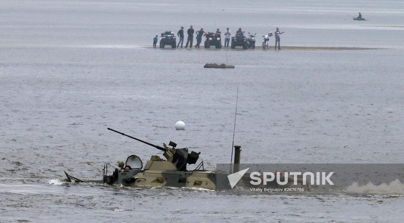 Open Water engineering troops competition
