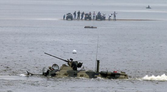 Open Water engineering troops competition