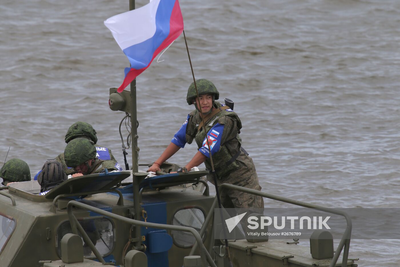 Open Water engineering troops competition