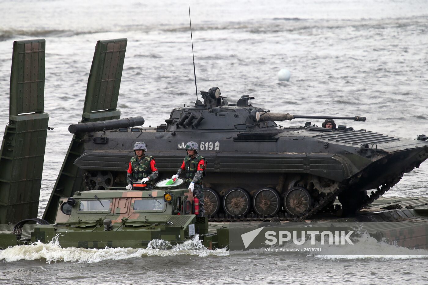 Open Water engineering troops competition