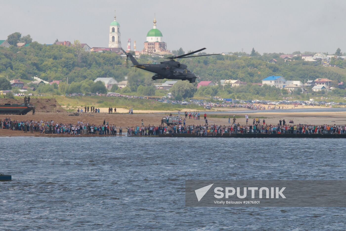 Open Water engineering troops competition