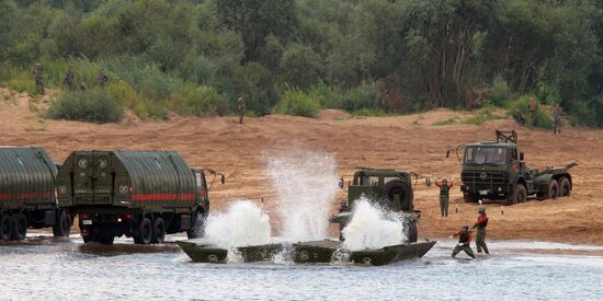 Open Water engineering troops competition