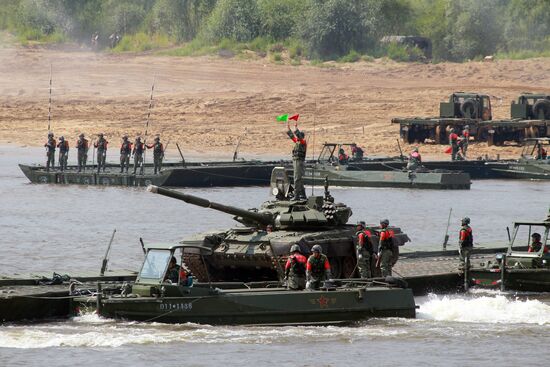 Open Water engineering troops competition
