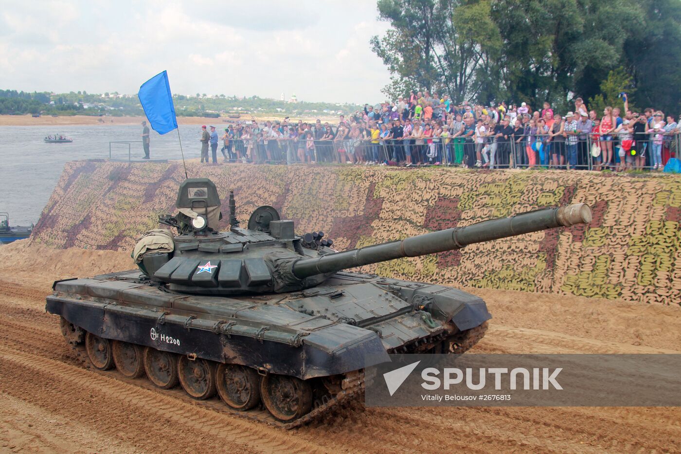 Open Water engineering troops competition