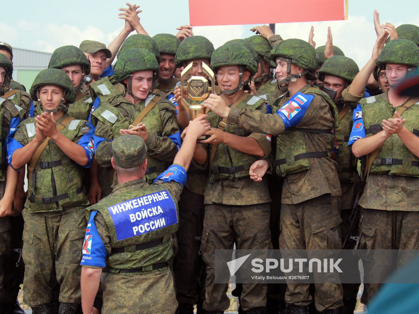 Open Water engineering troops competition