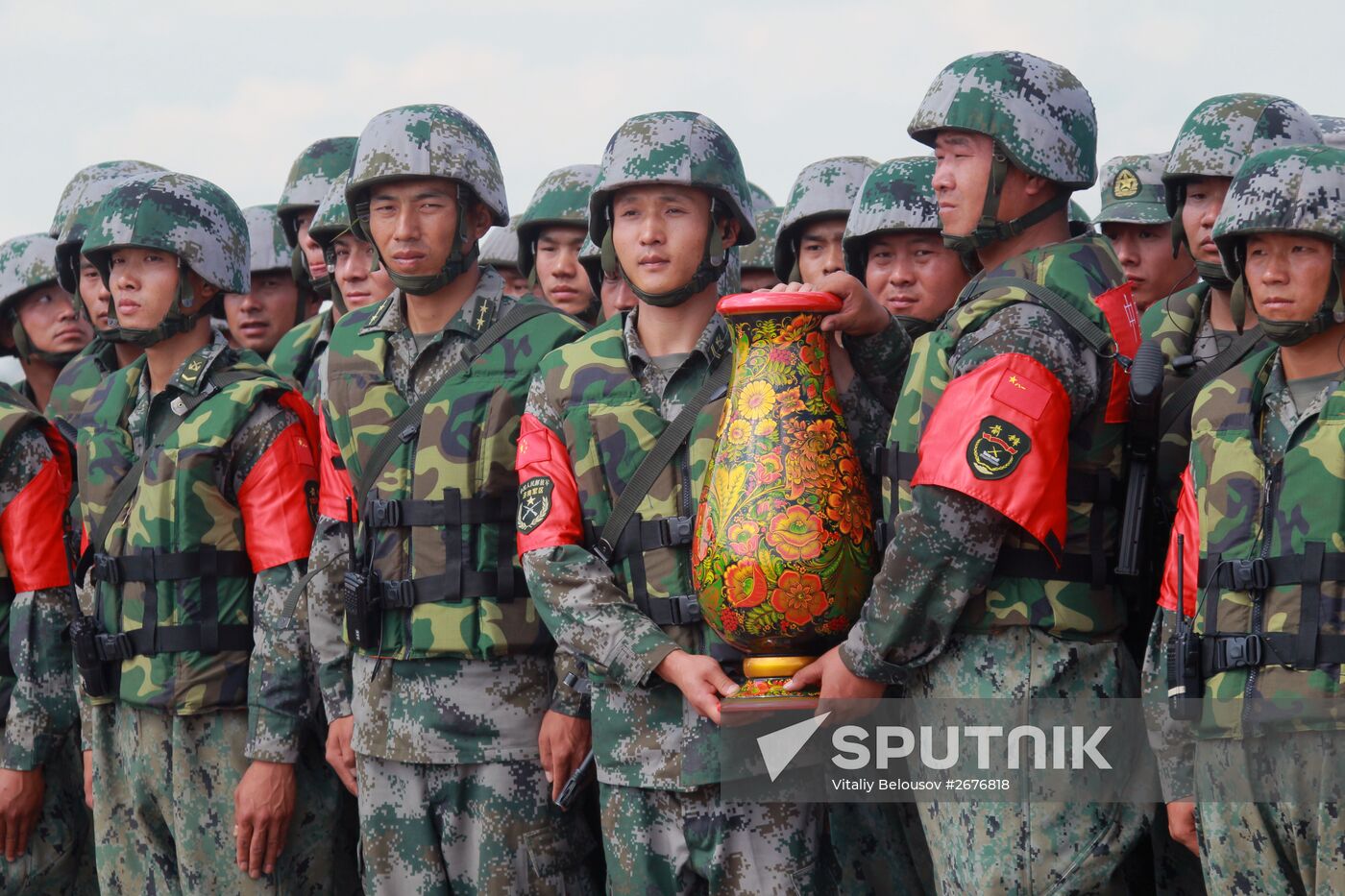 Open Water engineering troops competition