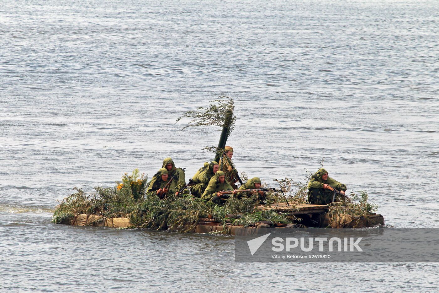 Open Water engineering troops competition