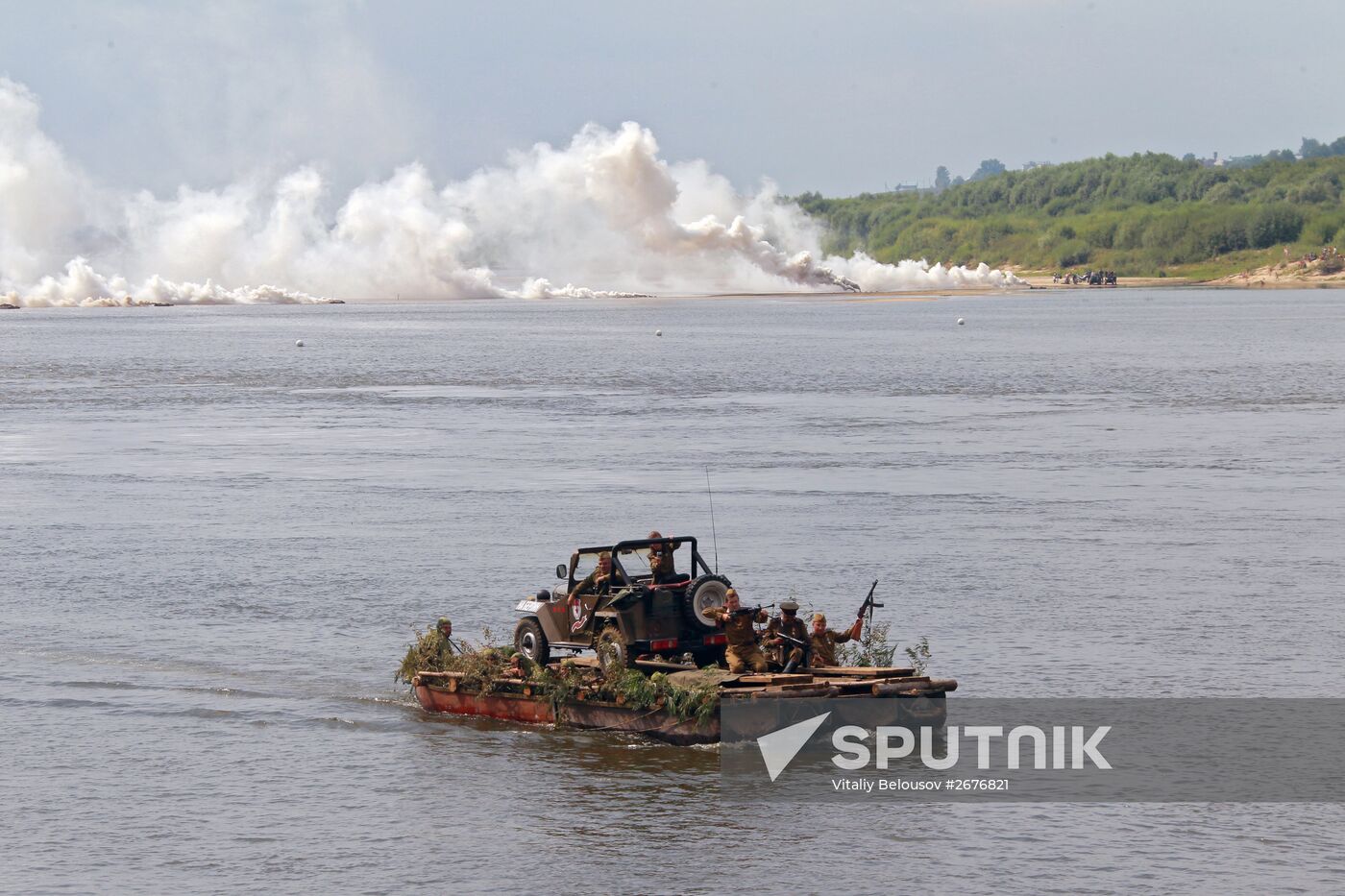 Open Water engineering troops competition
