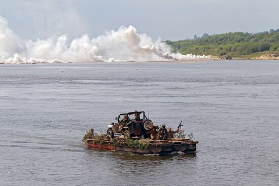 Open Water engineering troops competition