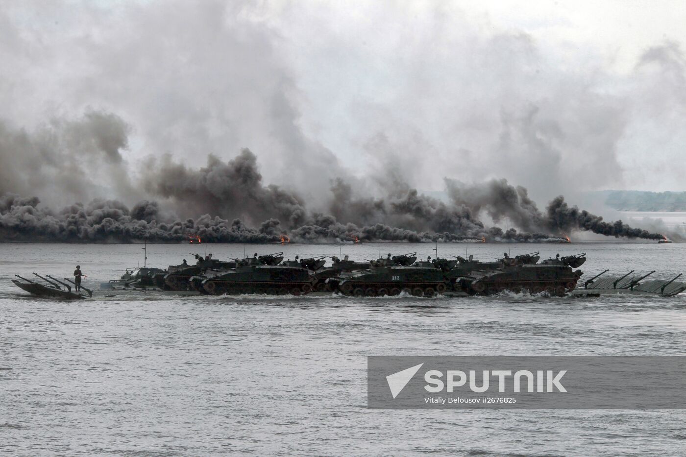 Open Water engineering troops competition
