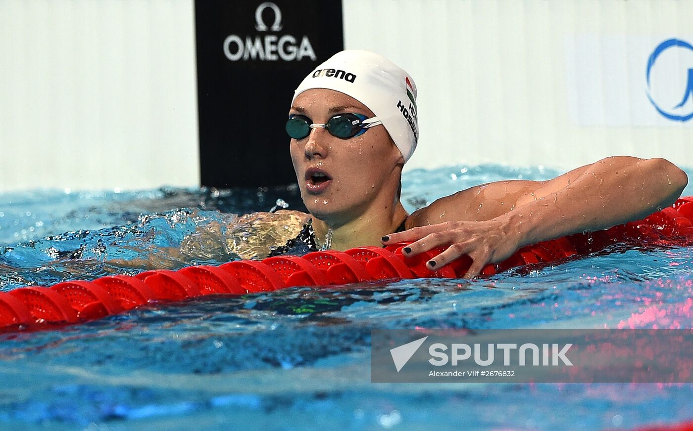 2015 FINA World Championships. Swimming. Day Seven. Evening session