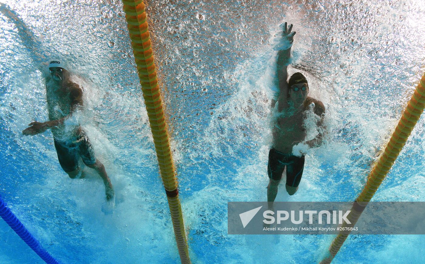 2015 FINA World Championships. Swimming. Day Seven. Evening session