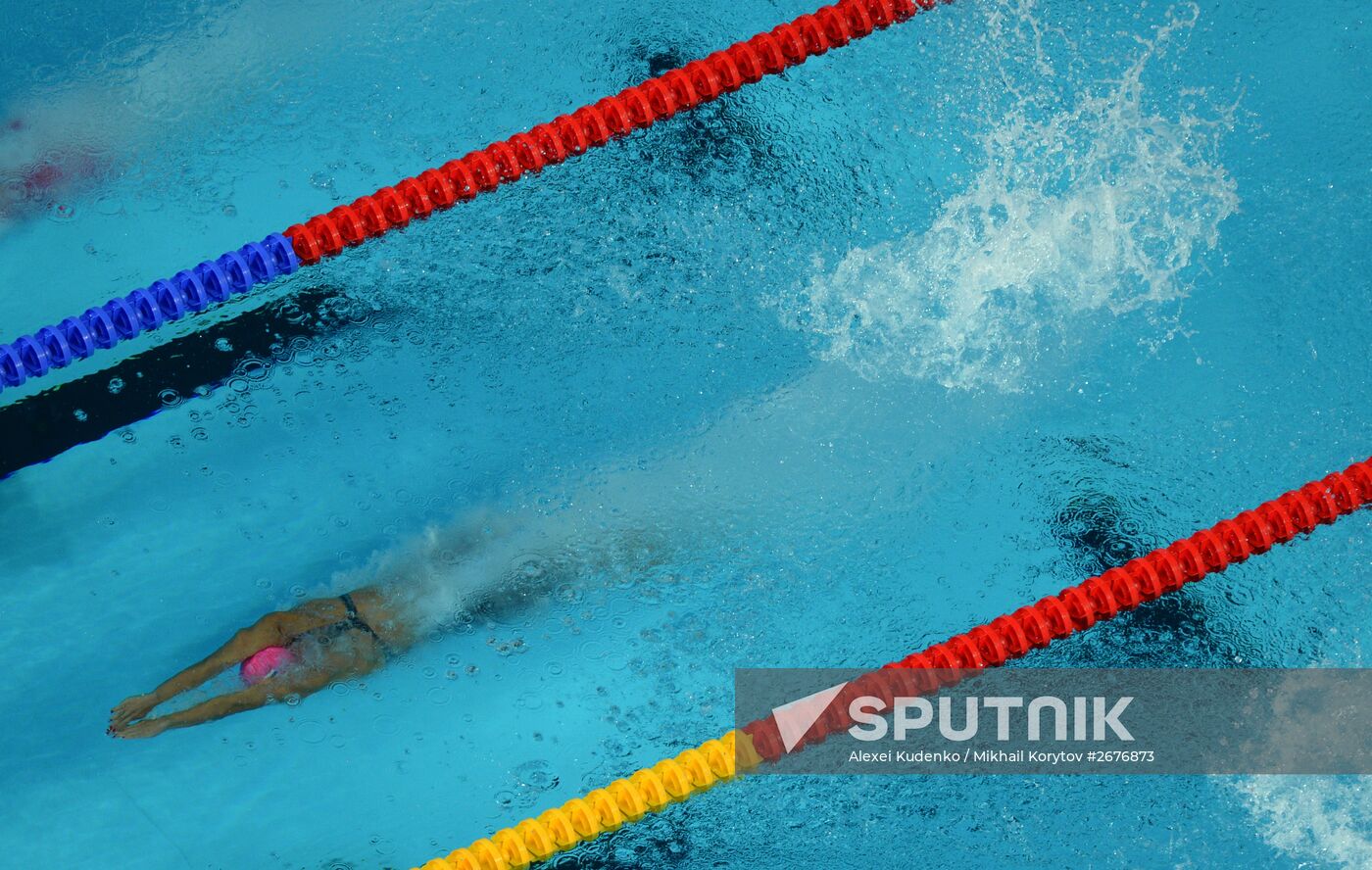 2015 FINA World Championships. Swimming. Day Seven. Evening session