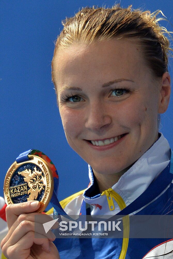 2015 FINA World Championships. Swimming. Day Seven. Evening session