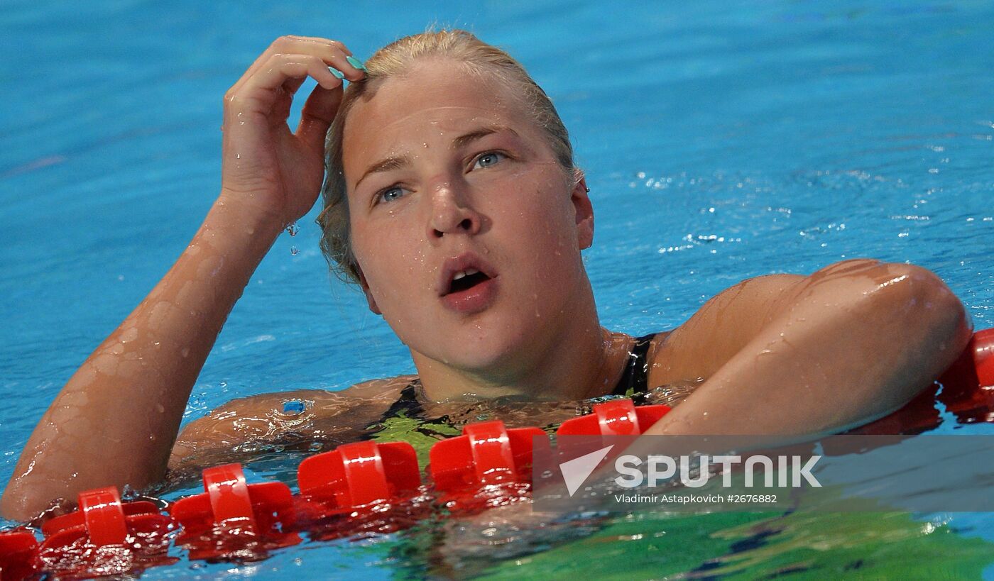 2015 FINA World Championships. Swimming. Day Seven. Evening session