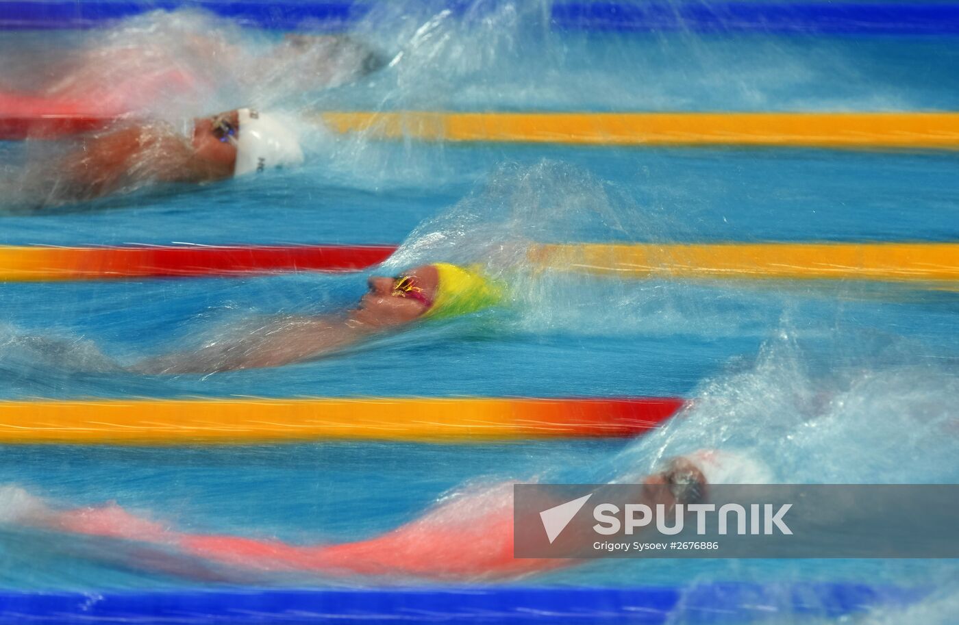 2015 FINA World Championships. Swimming. Day Seven. Evening session
