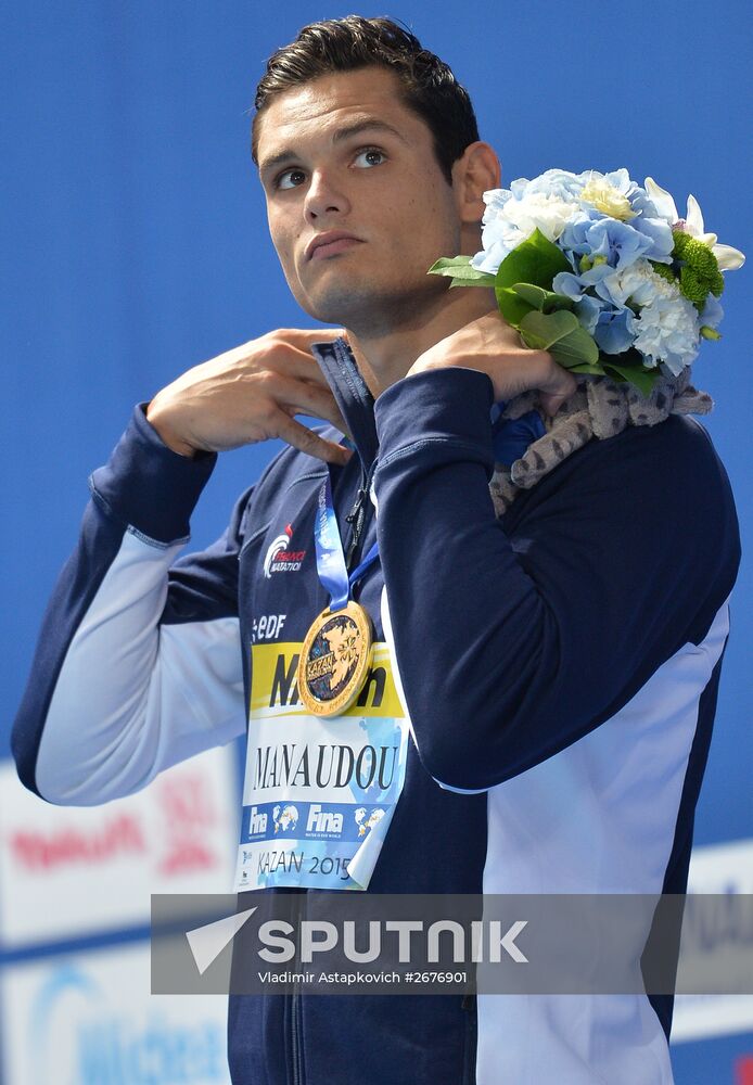 2015 FINA World Championships. Swimming. Day Seven. Evening session