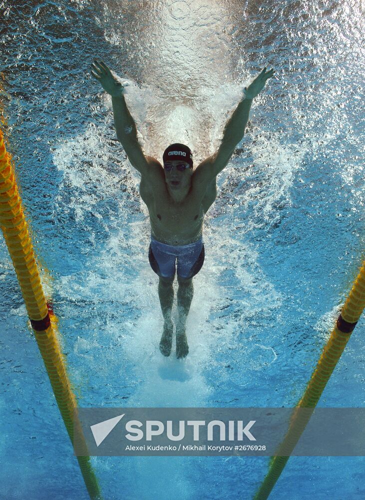 2015 FINA World Championships. Swimming. Day Seven. Evening session