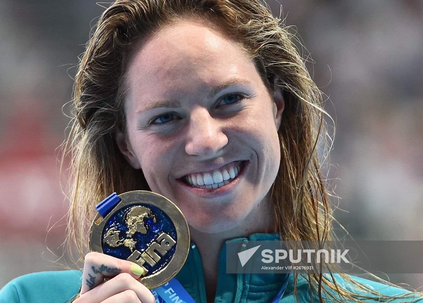 2015 FINA World Championships. Swimming. Day Seven. Evening session