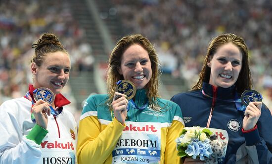 2015 FINA World Championships. Swimming. Day Seven. Evening session