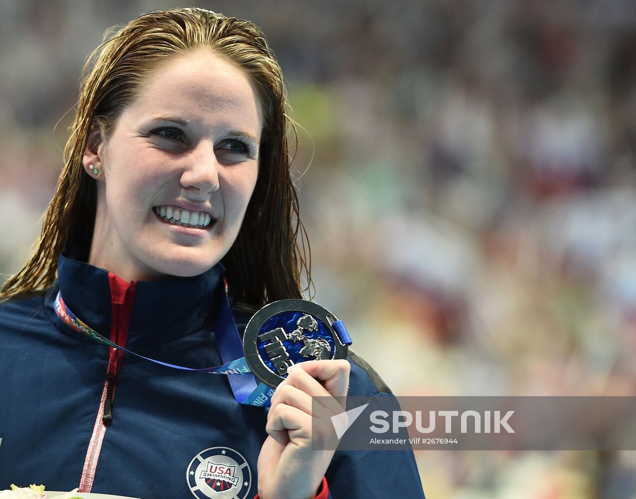 2015 FINA World Championships. Swimming. Day Seven. Evening session