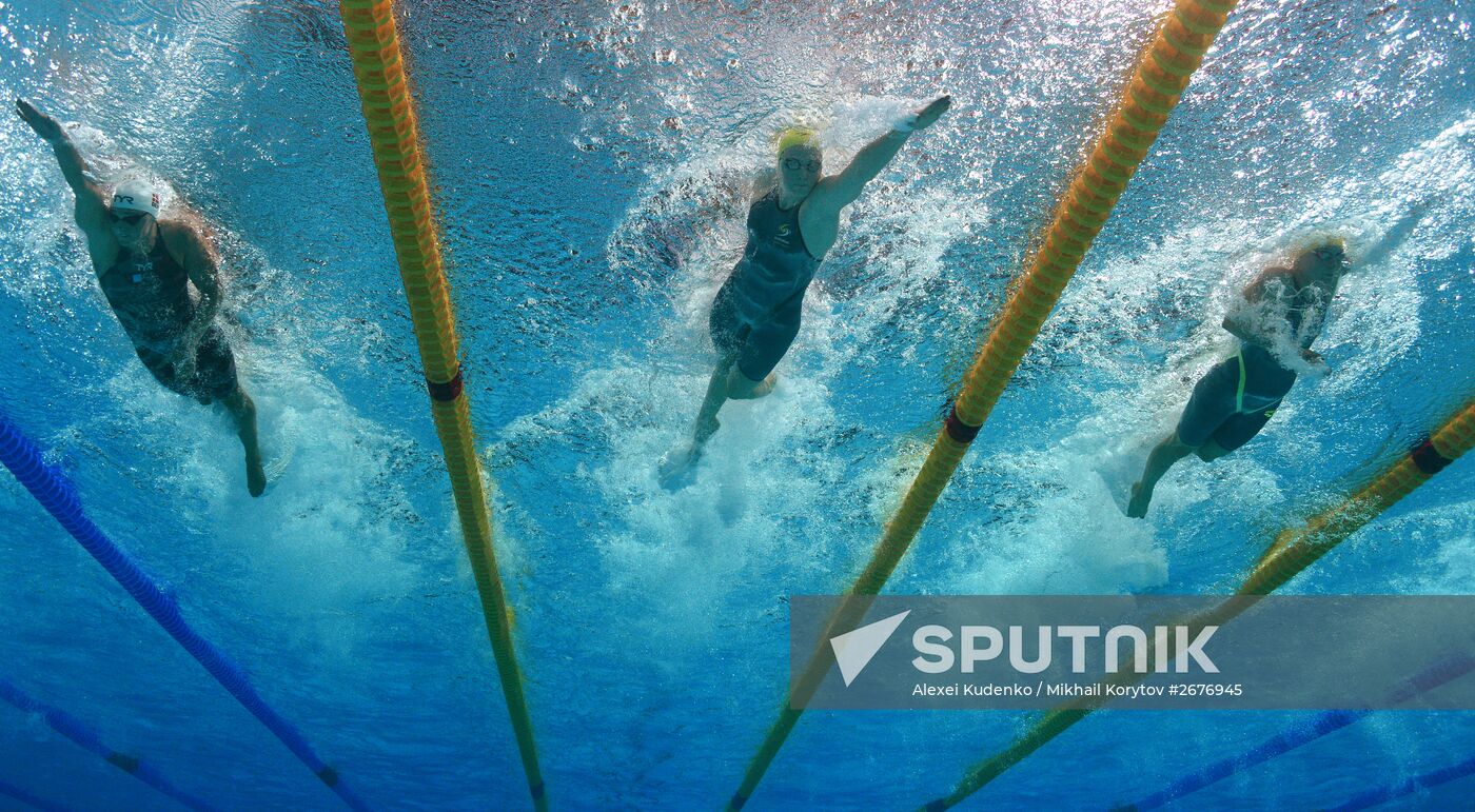 2015 FINA World Championships. Swimming. Day Seven. Evening session