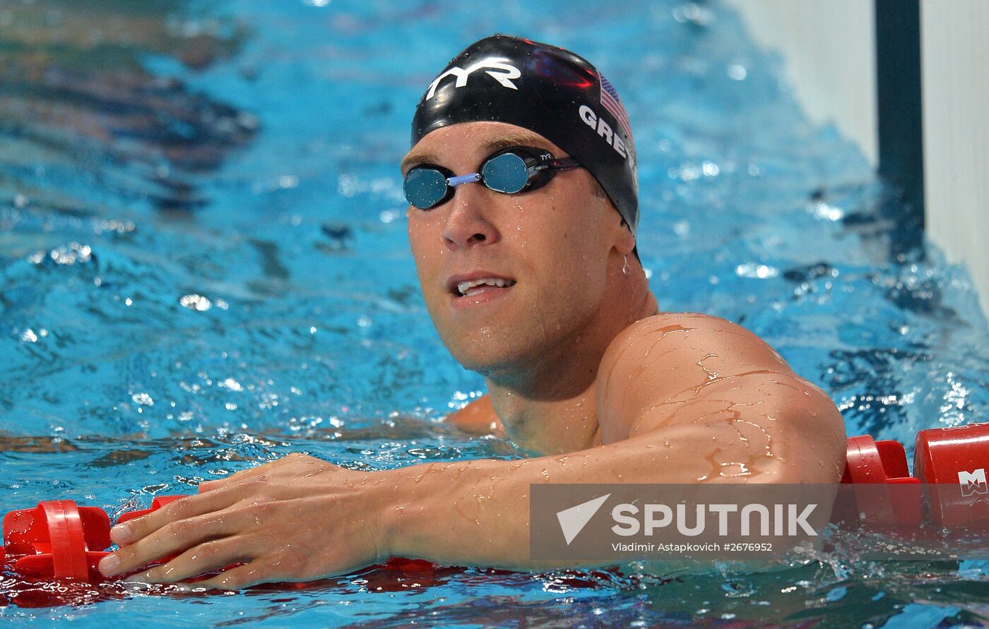 2015 FINA World Championships. Swimming. Day Seven. Evening session