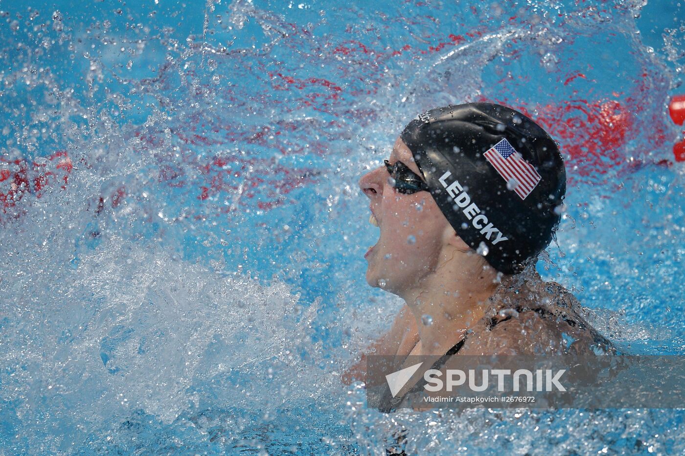 2015 FINA World Championships. Swimming. Day Seven. Evening session
