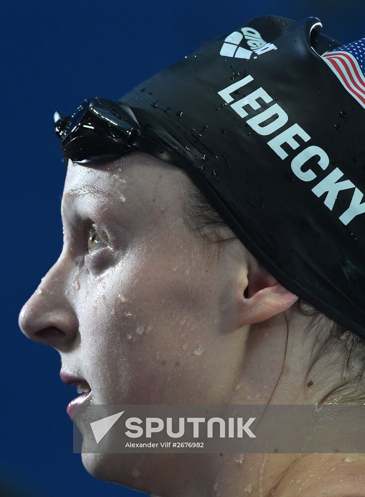 2015 FINA World Championships. Swimming. Day Seven. Evening session