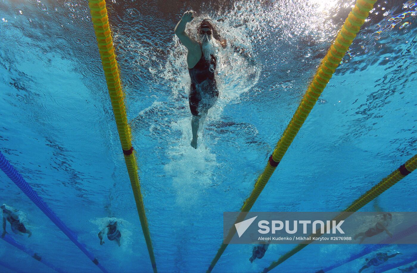 2015 FINA World Championships. Swimming. Day Seven. Evening session