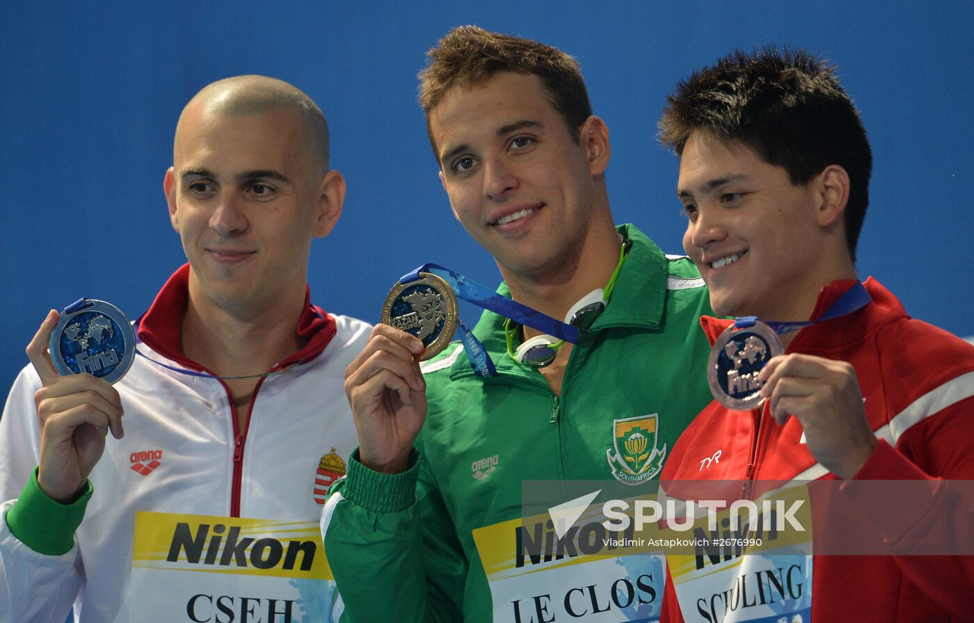 2015 FINA World Championships. Swimming. Day Seven. Evening session